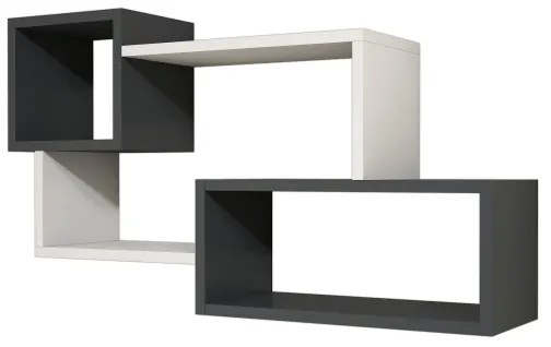 Mensola AFRO 51x90,6 cm bianco/nero