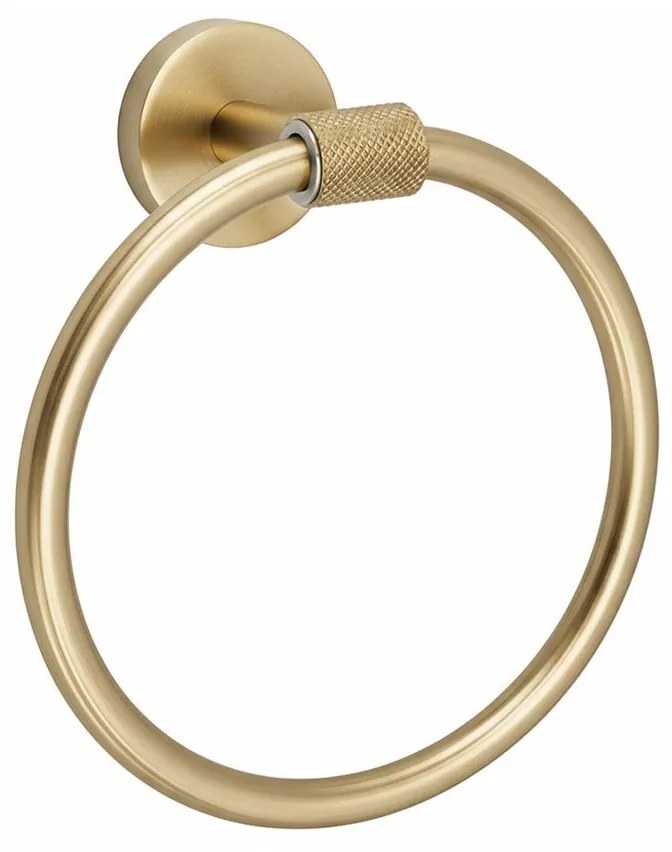 Portasciugamano da bagno Ring 5710 Galo Brush Gold