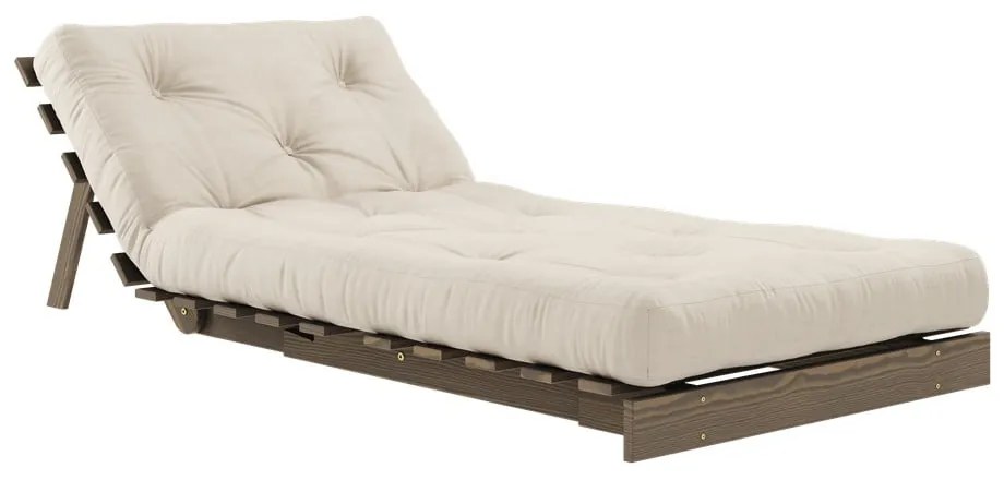 Poltrona beige e crema Roots - Karup Design