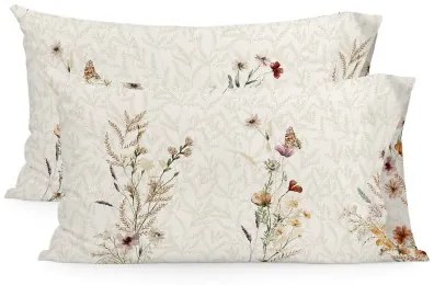 Federa HappyFriday Wild flowers Multicolore 50 x 75 cm (2 Unità)