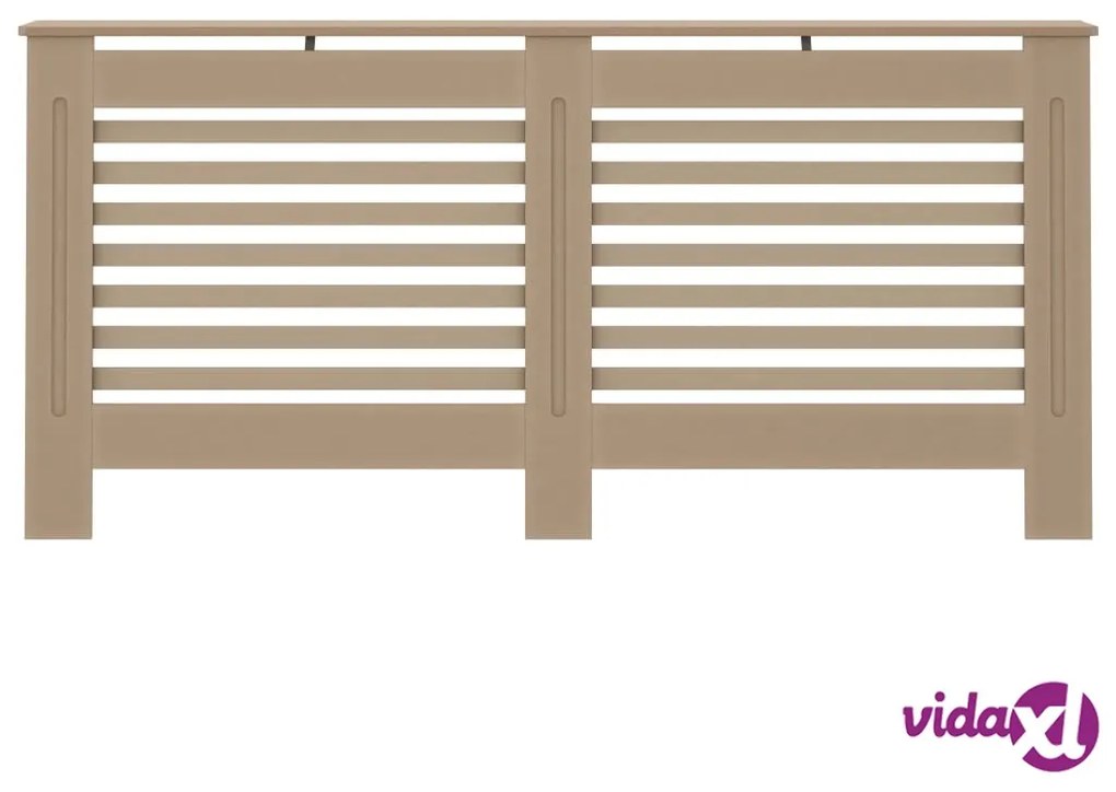 vidaXL Copertura per Radiatore 172x19x81 cm in MDF