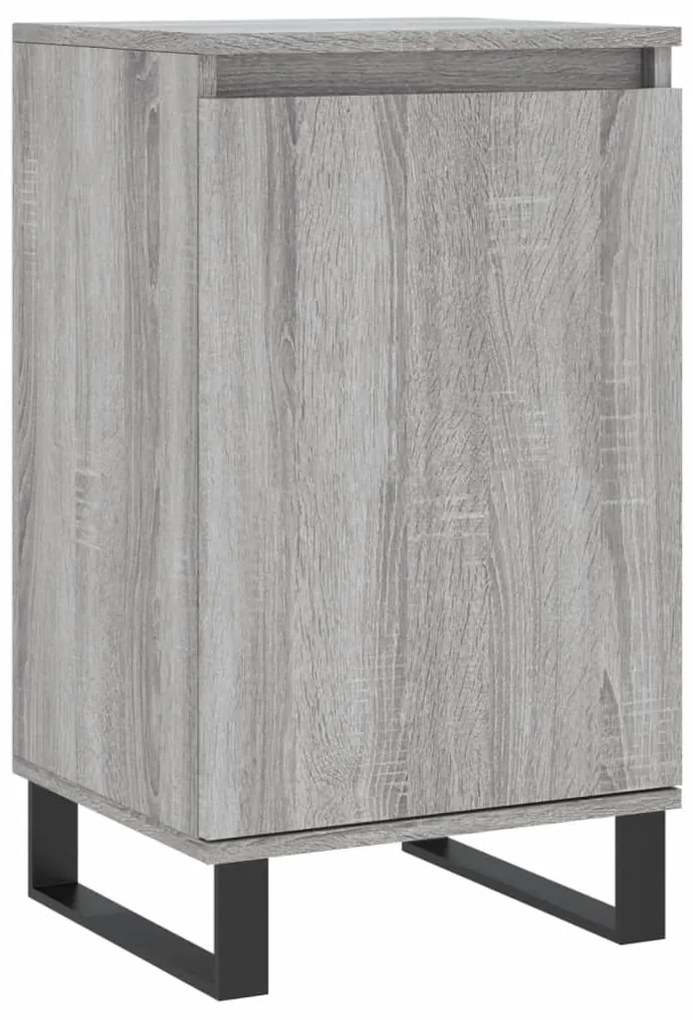 Credenza grigio sonoma 40x35x70 cm in legno multistrato