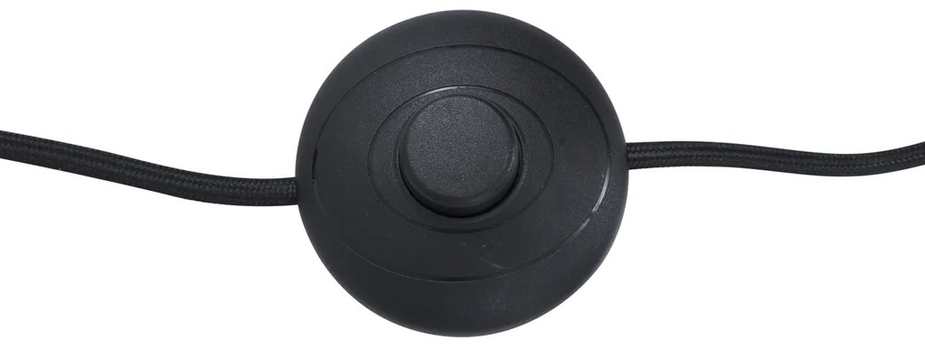 Lampada da terra di design bronzo con vetro bronzo 5 luci - Athens