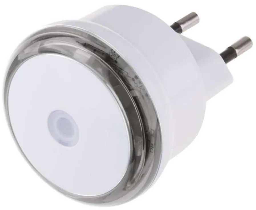 Lampada notturna LED da spina con sensore crepuscolare 3xLED/0,5W/230V