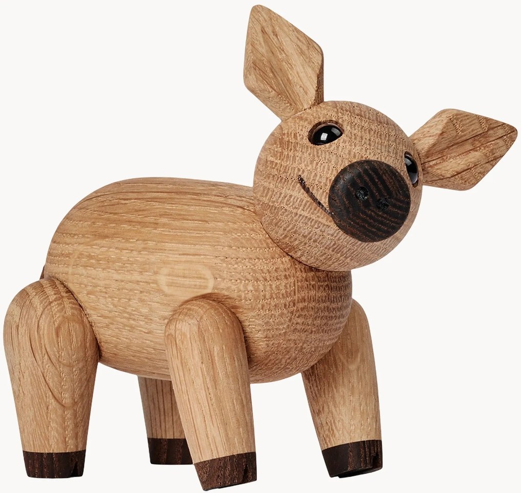 Oggetto decorativo in legno di frassino fatto a mano Percy