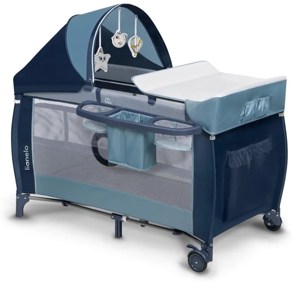 Lionelo - Culla da viaggio SVEN PLUS blu