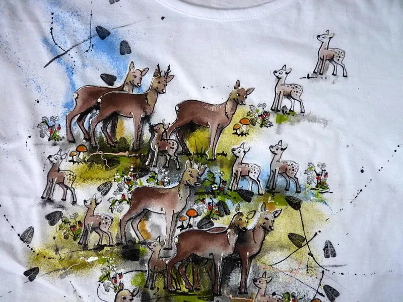 Timbri per bambini StampoMinos - Animali del bosco
