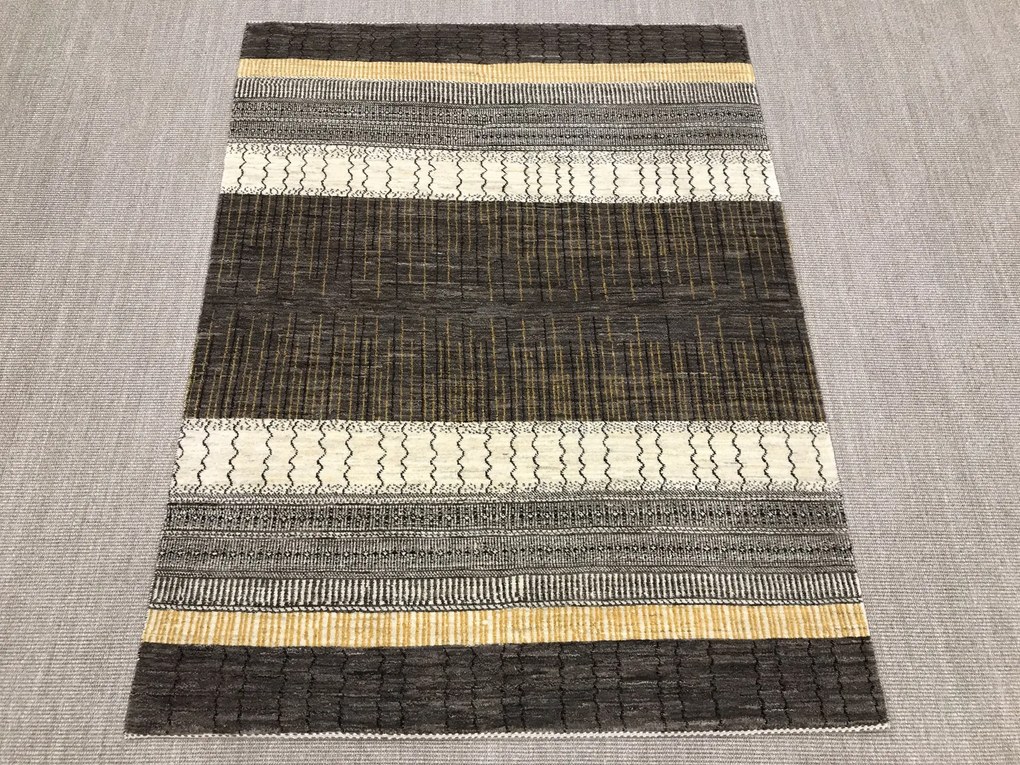 Loribaft Tappeto persiano 190x150 Beige (Iran) Annodato A Mano