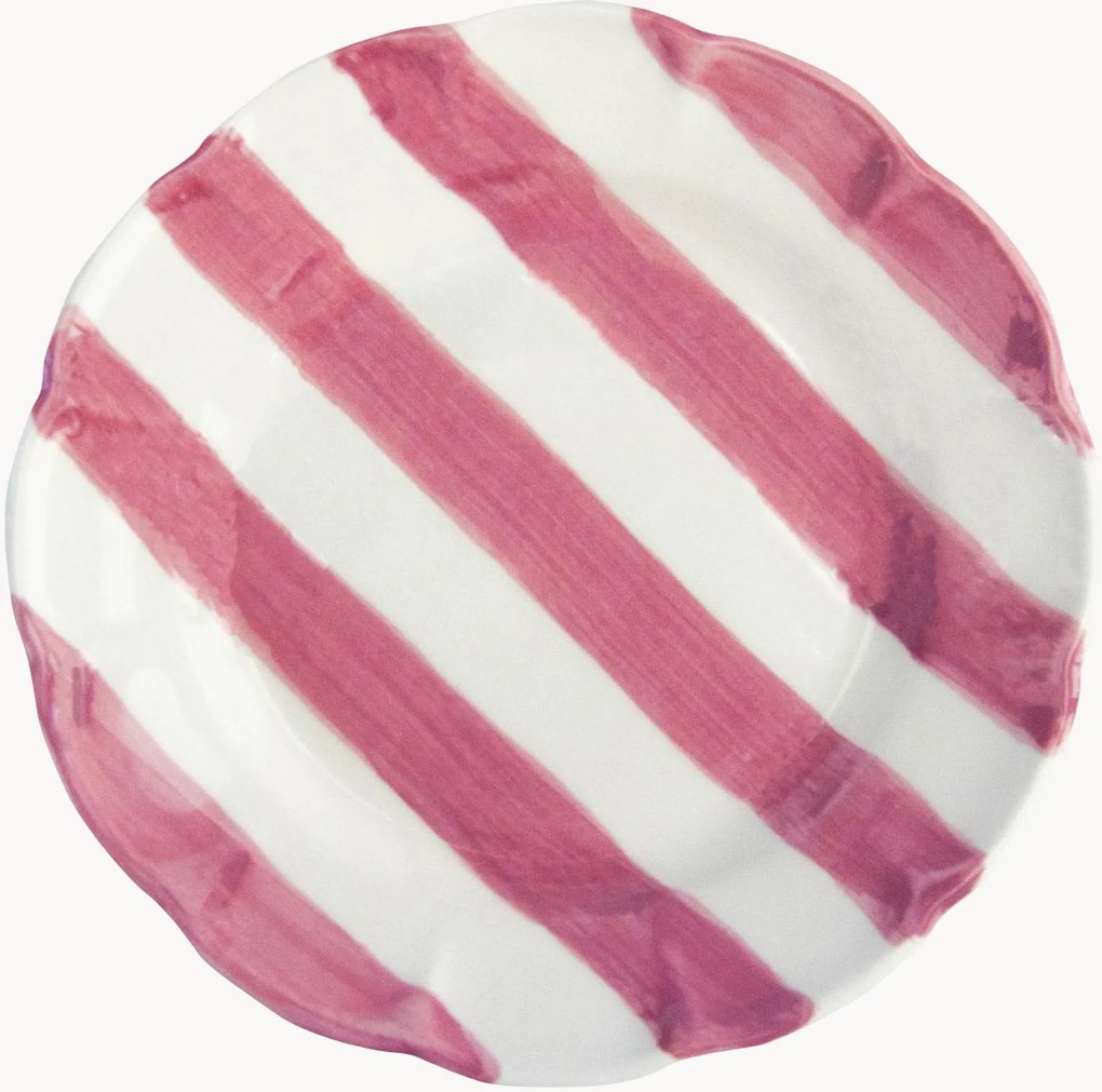 Set di 6 piatti frutta in ceramica Dolcevita Nastro