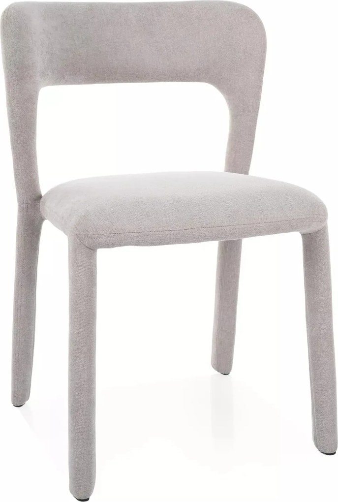 Sedia Vico Wind grigio chiaro – 49x48x77 cm