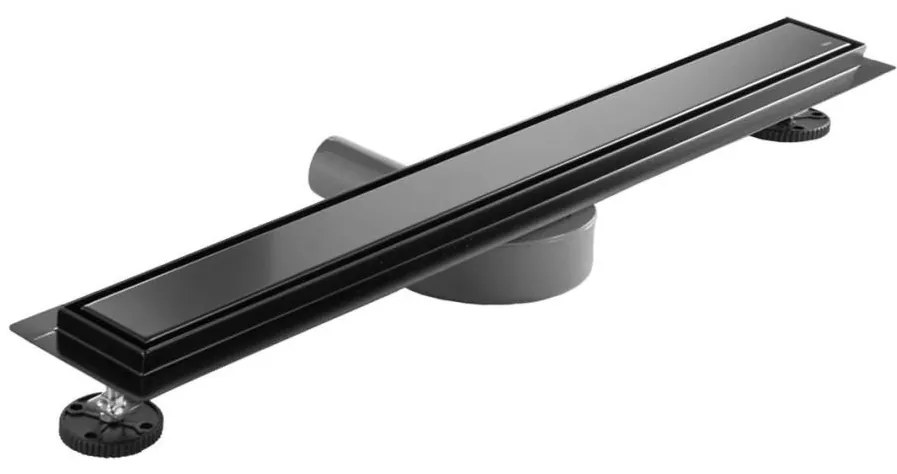 REA-G7802 - Canalina di scarico NEOX PRO 70 cm in acciaio inox/nero