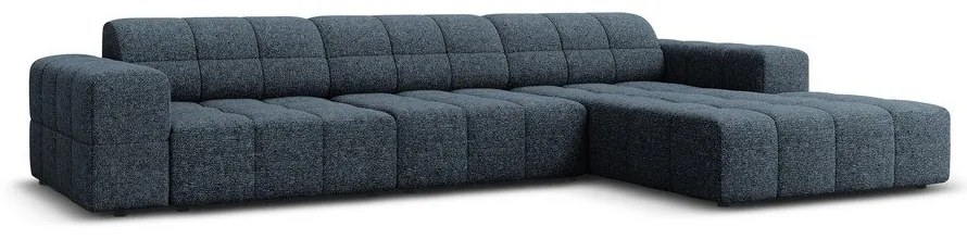Divano angolare blu (angolo destro) Chicago - Cosmopolitan Design