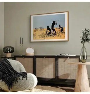 Poster - Bargain Hunters Cornice d'oro con margine 90x60
