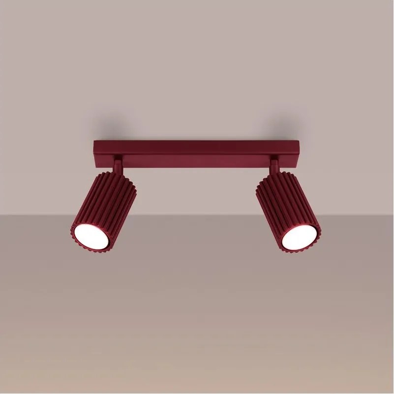 Brilagi - Faretto LED CRESTO 2xGU10/10W/230V bordeaux