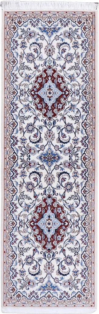 Nain Tappeto 60x200 (Iran) Annodato A Mano