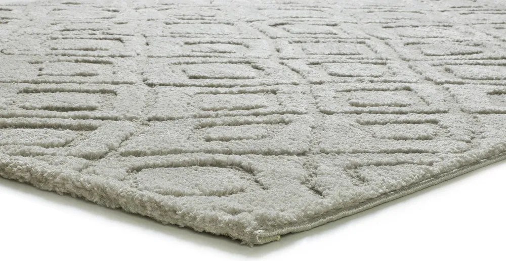 Tappeto grigio 190x285 cm Juno – Universal