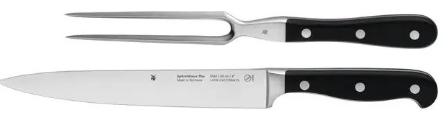 WMF - Set di coltello e forchetta per carne SPITZENKLASSE PLUS 2 pezzi