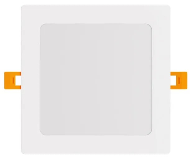 Pannello LED Quadrato 15W 1.500lm Foro 155x155mm Osram chip LED Colore Bianco Naturale 4.000K