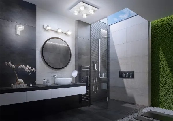 Osram - Applique LED da bagno ORBIS FLAME 3xLED/5,5W/230V IP44 bianco