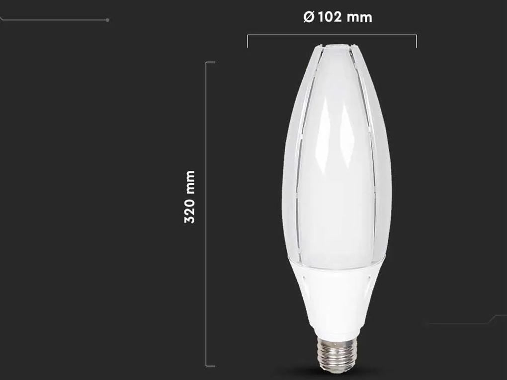 Lampada Led E40 UFO Ovale 60W 220V Bianco Neutro Chip Samsung Per Lampione Giardino Faro Industriale SKU-21187