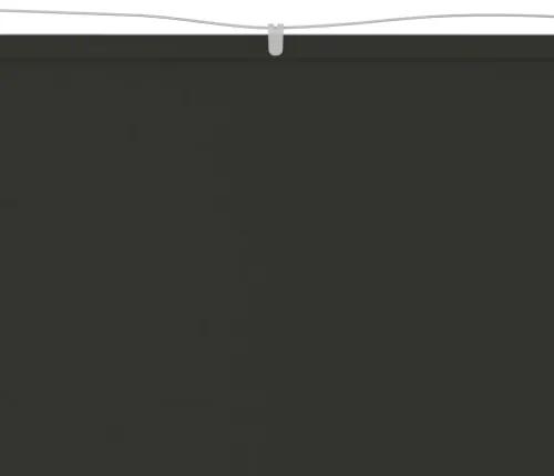 Paravento Verticale Antracite 180x1200 cm Tessuto Oxford
