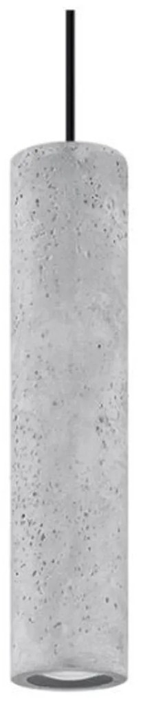 Lampadario a Sospensione in Cemento Leggero LUVO 1 GU10 da interno