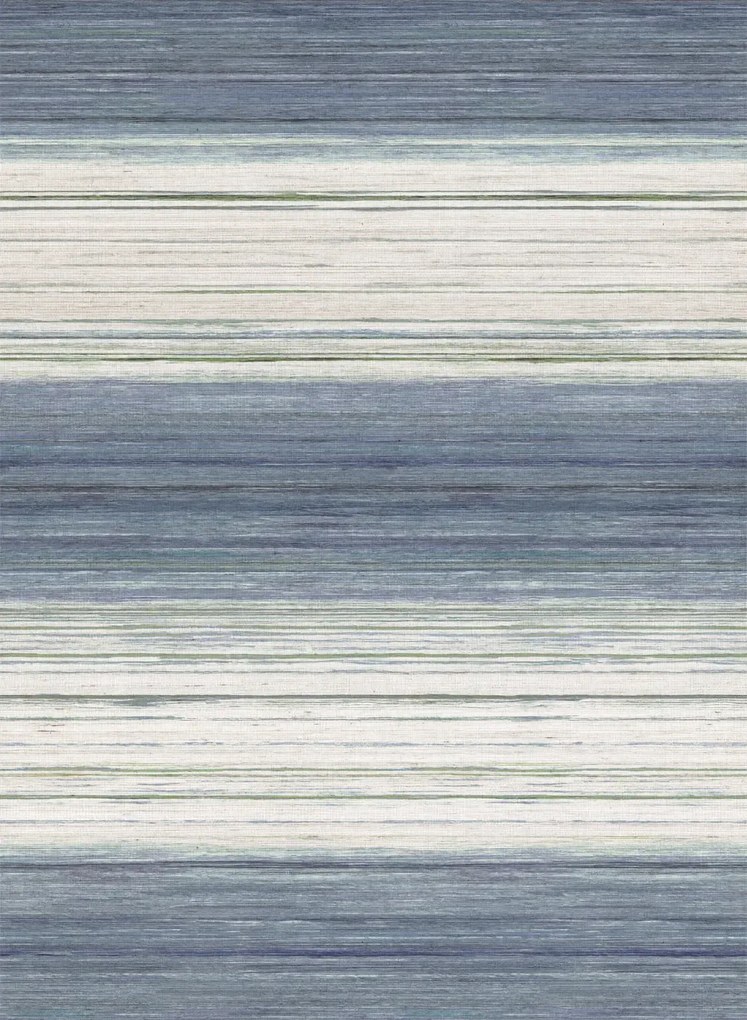 Osborne & Little Tapete Kozo Stripe - Indigo