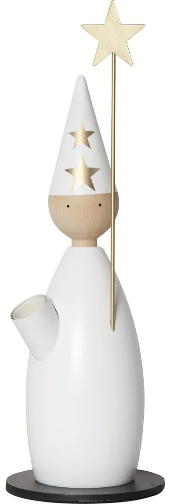 Decorazione luminosa bianca con motivo natalizio ø 12 cm Lucia Classic - Star Trading