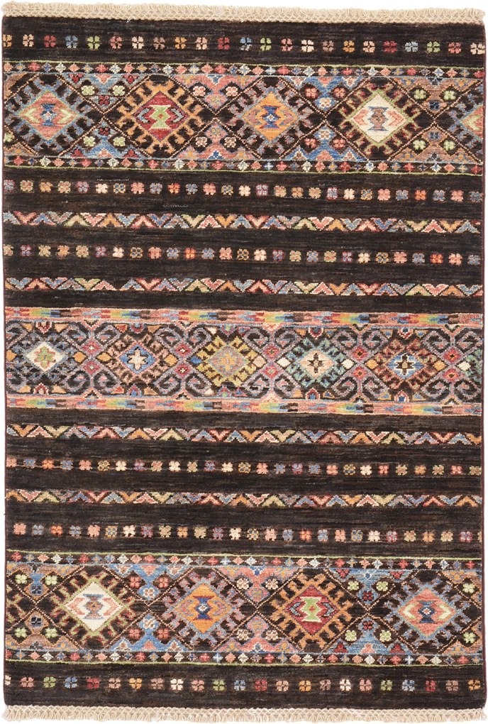 Samarkand Tappeto 90x130 (Pakistan) Annodato A Mano