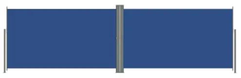 Tenda da Sole Laterale Retrattile Blu 180x600 cm