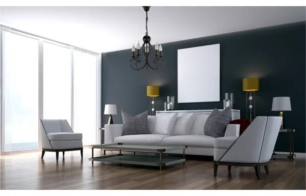 Lampadario a sospensione con catena VINCENT 5xE14/40W/230V