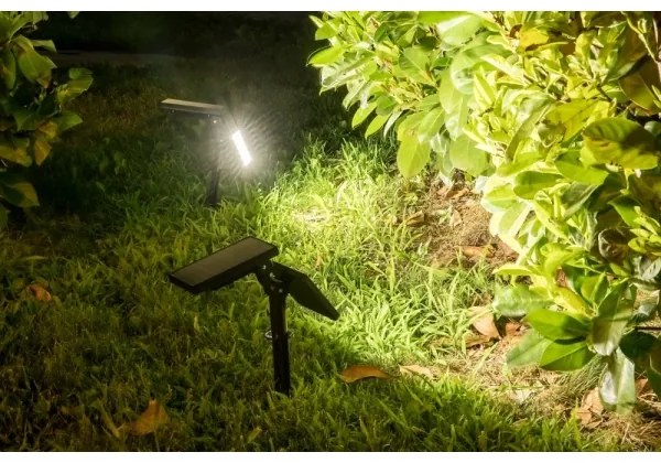 Rabalux 77011 - Riflettore LED solare con sensore KELNA LED/9,6W/3,7V IP44