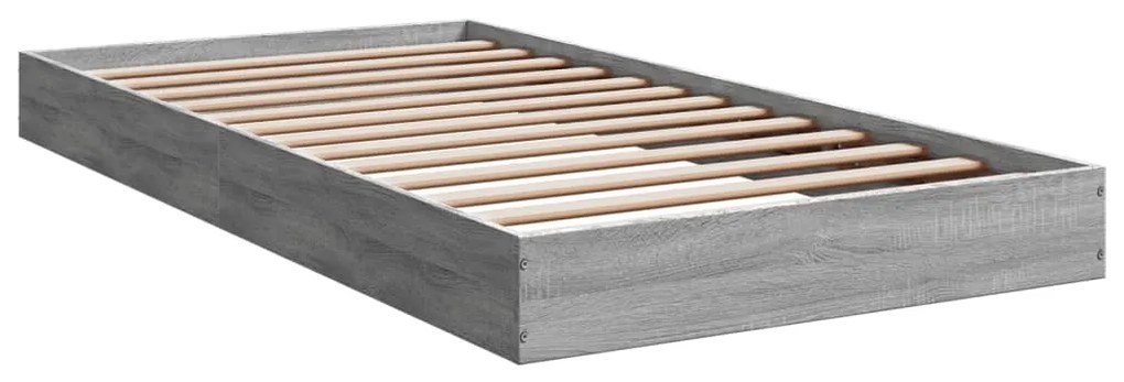 Giroletto grigio sonoma 90x190 cm in legno multistrato