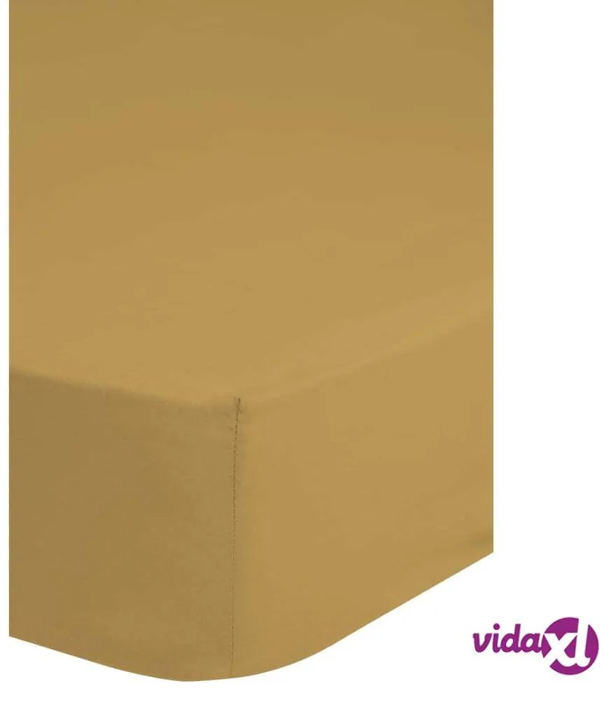 HIP Lenzuolo con Angoli 140x200 cm Ocra