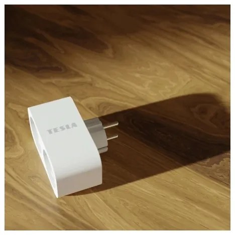 TESLA Smart - Presa multipla intelligente 2x16A/230V Tipo F Wi-Fi Tuya