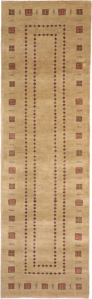 Loribaft Tappeto 80x260 (Indian) Annodato A Mano