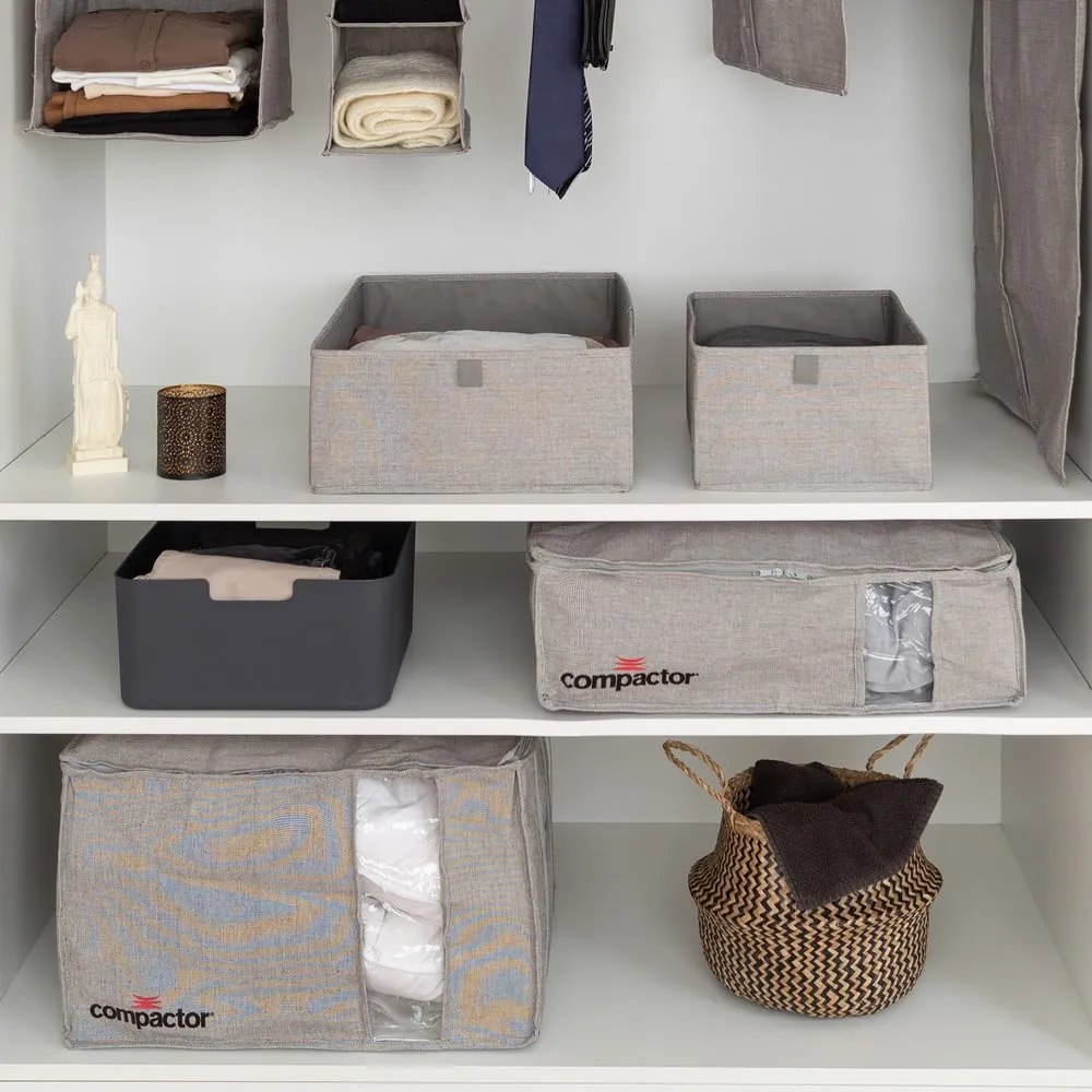 Cassetta di compressione grigia, 145 l Oxford - Compactor