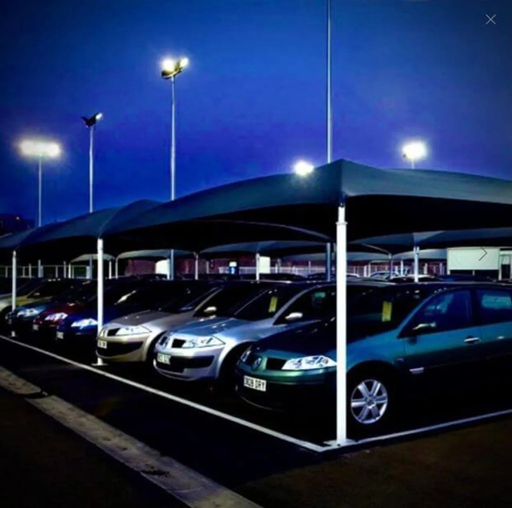 Supporto Testa-Palo per Fari LED e Fari LED SOLARE