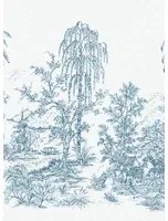 Jannelli & Volpi Wandbild Mandalay - White Blue Panel 1