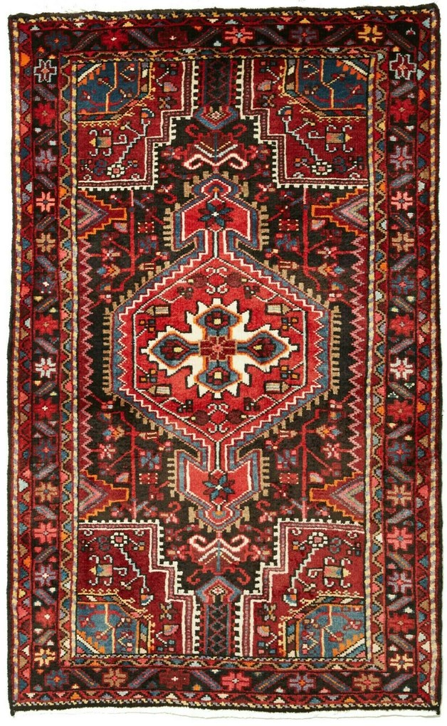 Hamedan Tappeto 90 x 140 (Iran) Annodato A Mano