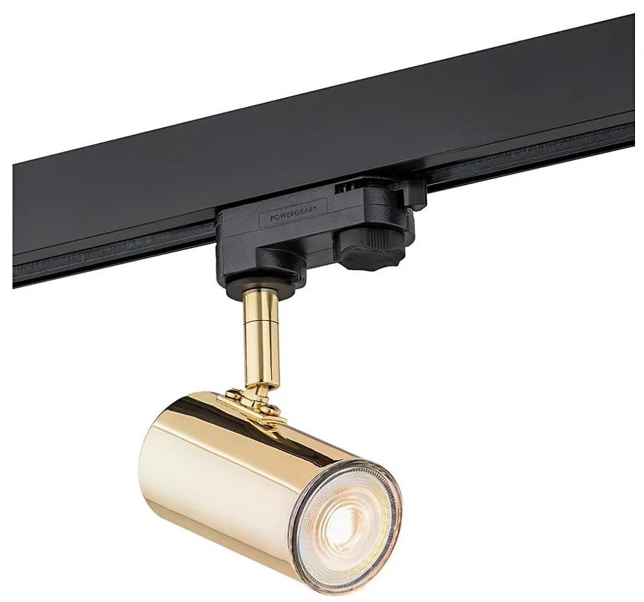 Argon 4328 - Faretto per sistema a binario HORTA 1xGU10/5W/230V ottone