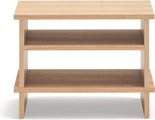 Comodino di colore naturale con effetto rovere Inari – Teulat