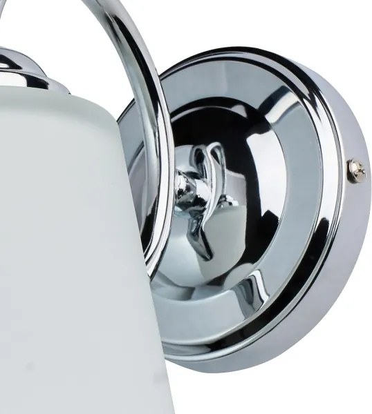 Applique PAFOS 1xE27/15W/230V, finitura cromo lucido