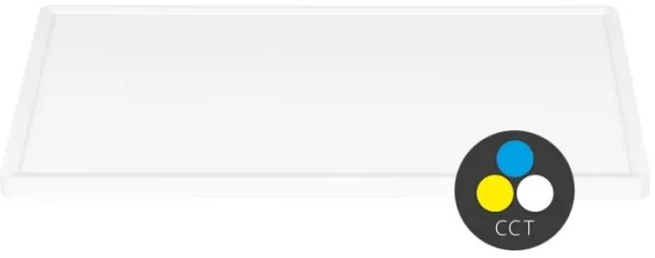 Ecolite W008S-CCT/50W/BI - Plafoniera LED TERY LED/50W/230V IP40 bianco