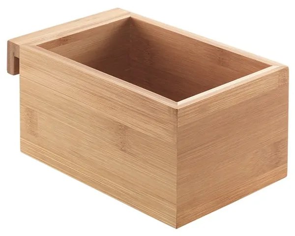 Componente in bambù - scatola portaoggetti in colore naturale 10x15 cm Mural - Metaltex