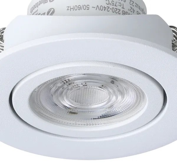 Eglo 31696 -LED RGBW Lampada da incasso dimmerabile SALICETO LED/4,7W/230V bianco