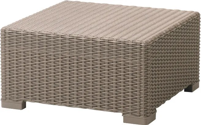 Tavolino da Giardino 68x68x35h cm California Cappuccino...