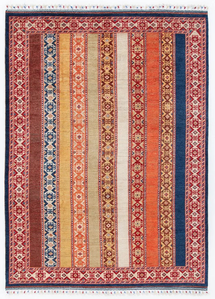 Samarkand Tappeto 210x290 (Pakistan) Annodato A Mano