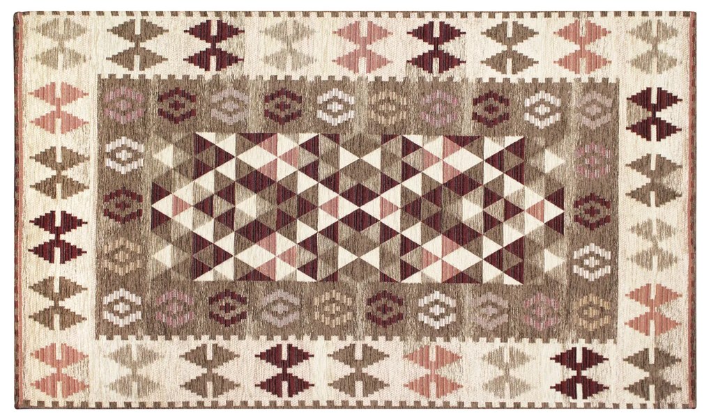 Tappeto 175x280 cm Kilim fango