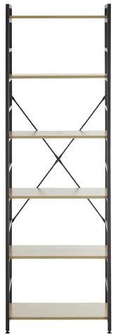 Scaffale MEDDIE in rovere